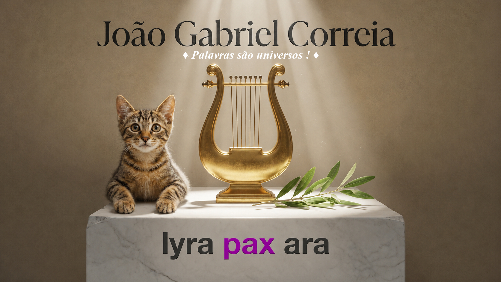 Lyrapaxara — lira, paz, altar